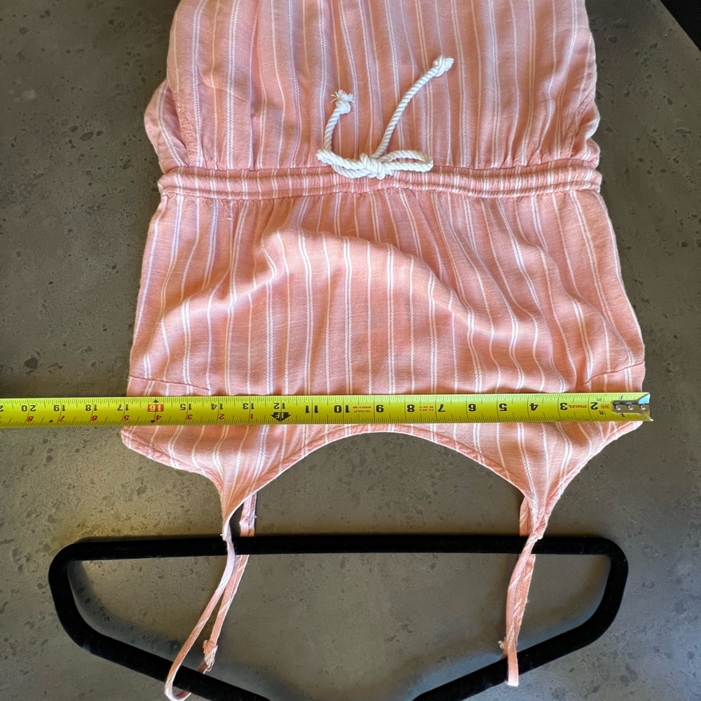 Splendid jumpsuit. Size L. Peach/white striped. NWT. - Picture 8 of 10